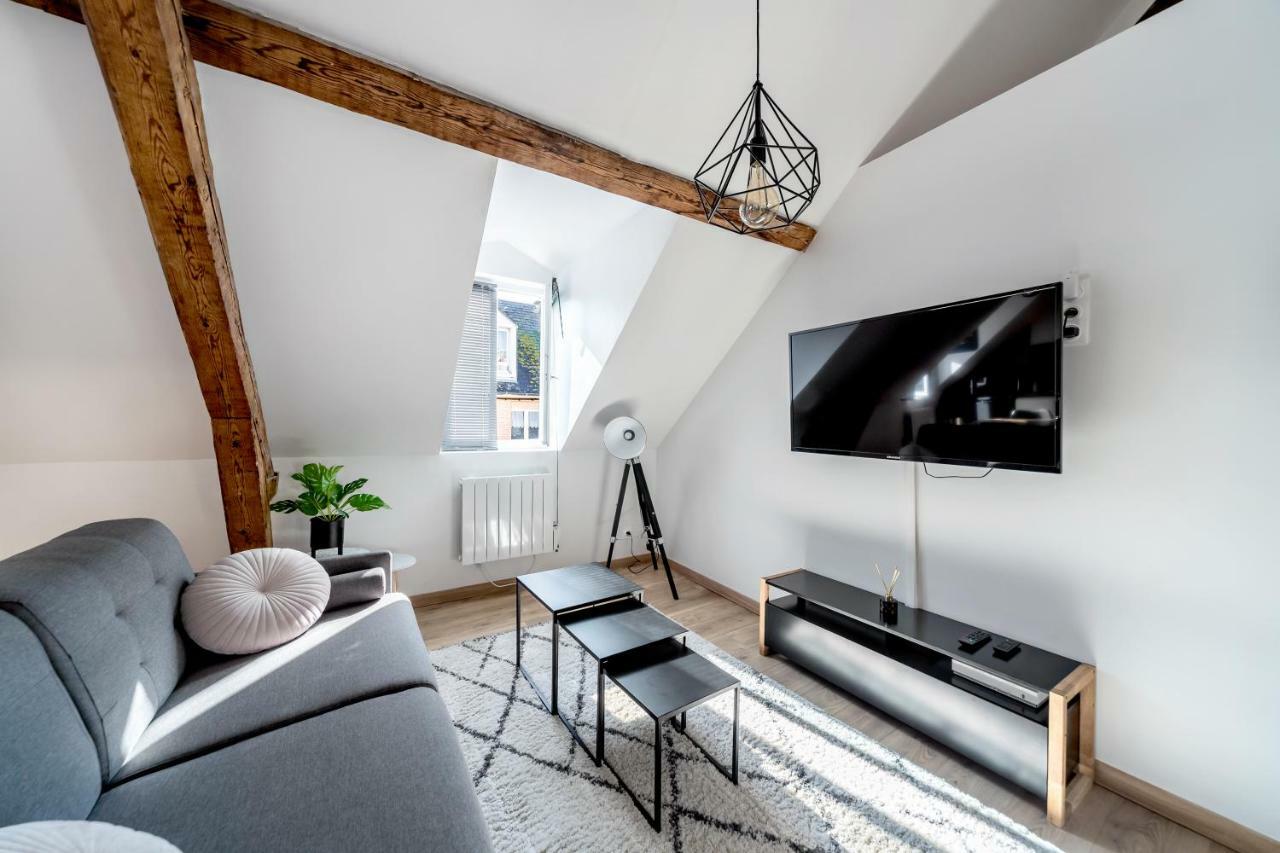 Appartement Cosy*** Centre Historique Dieppe - Rue Pietonne A 200M De La Plage Exterior foto
